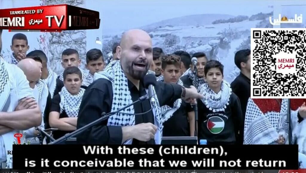 Der Vorsitzende des Nationalen Komitees zur Verteidigung des Rückkehrrechts Muhammad Alian