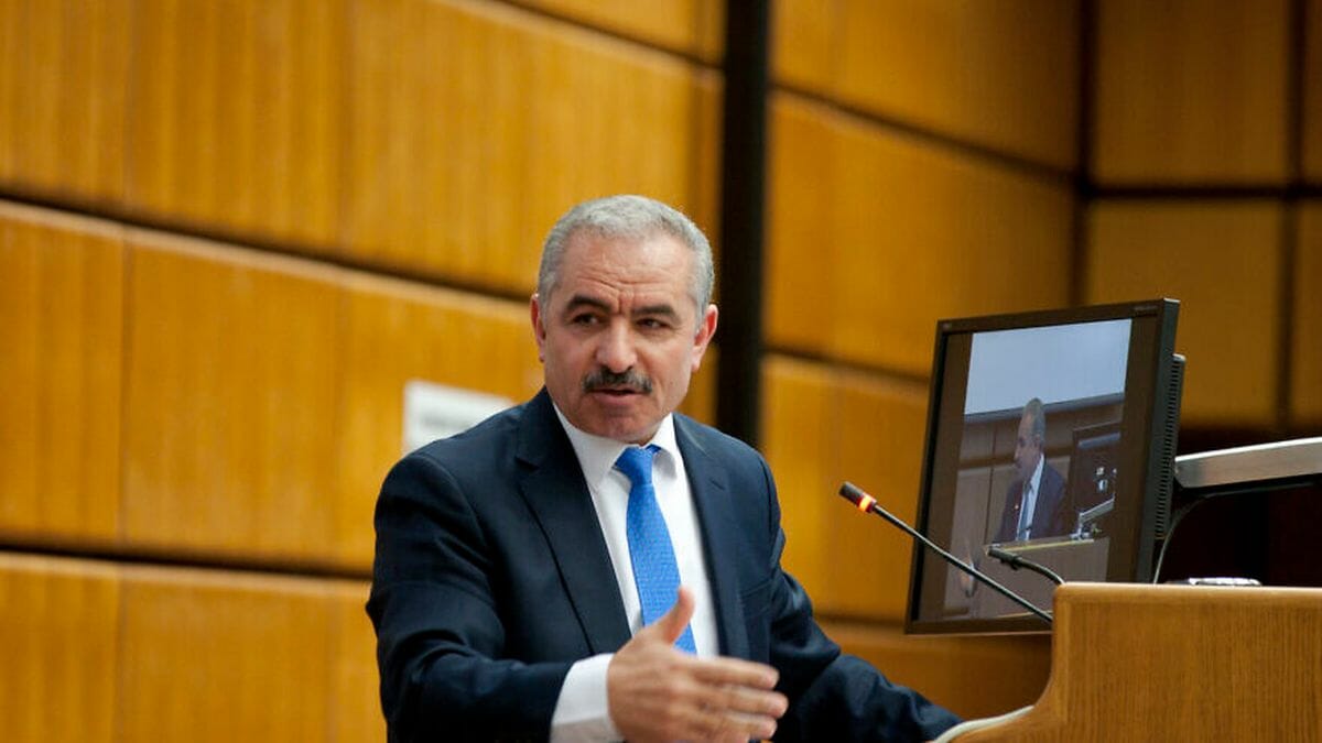 Der Premierminister der Palästinensischen Autonomiebehörde, Mohammed Shtayyeh