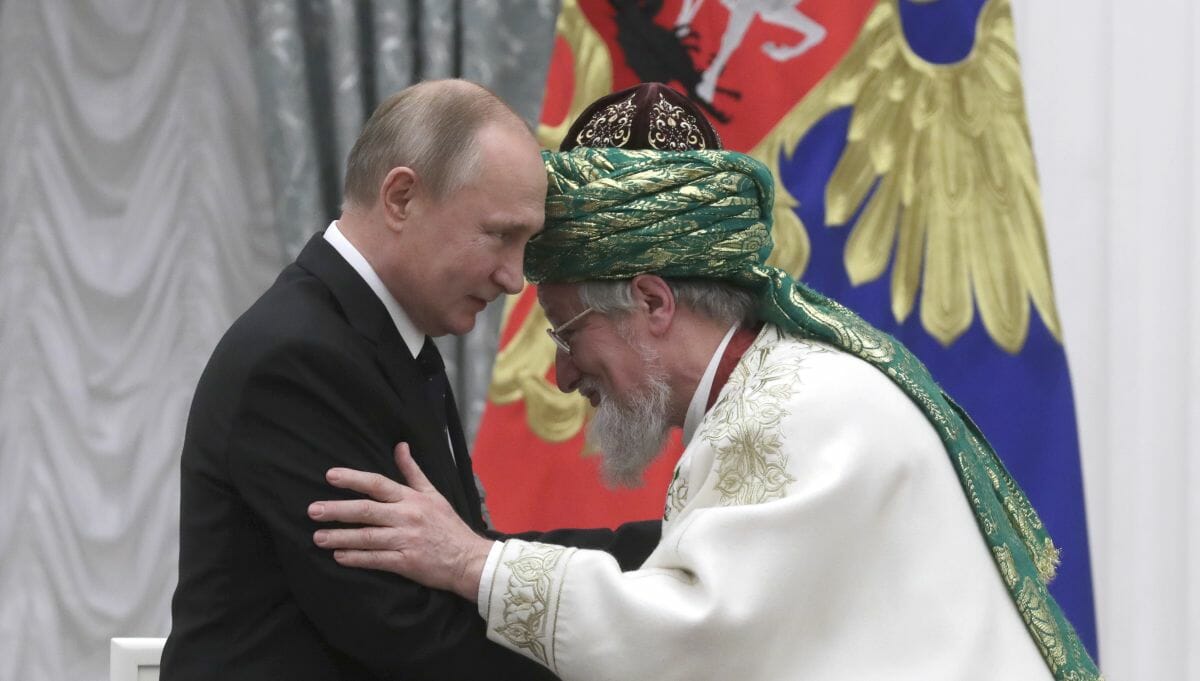 Der russische Großmufti und ehemalige Vorsitzende des Central Muslim Spiritual Directorate of Russia, Talgat Tadzhuddin