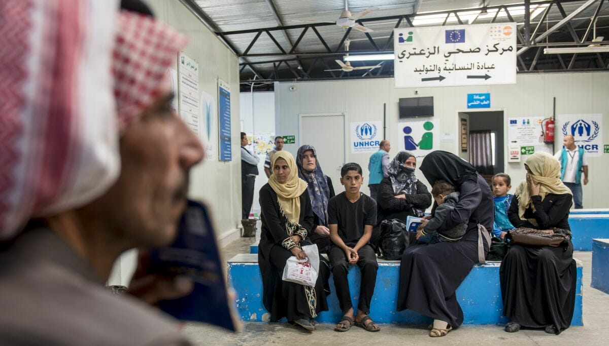 UNHCR-Flüchtlingalager Al Zaatari in Jordanien