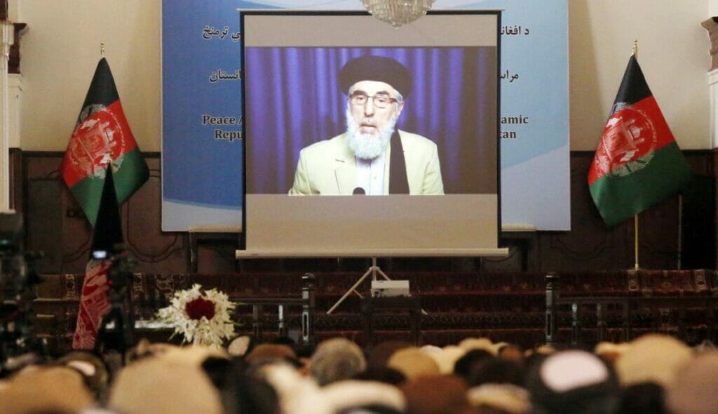 Der ehemalige afghanische Premierminister und Anführer der Islamischen Partei Gulbuddin Hekmatyar