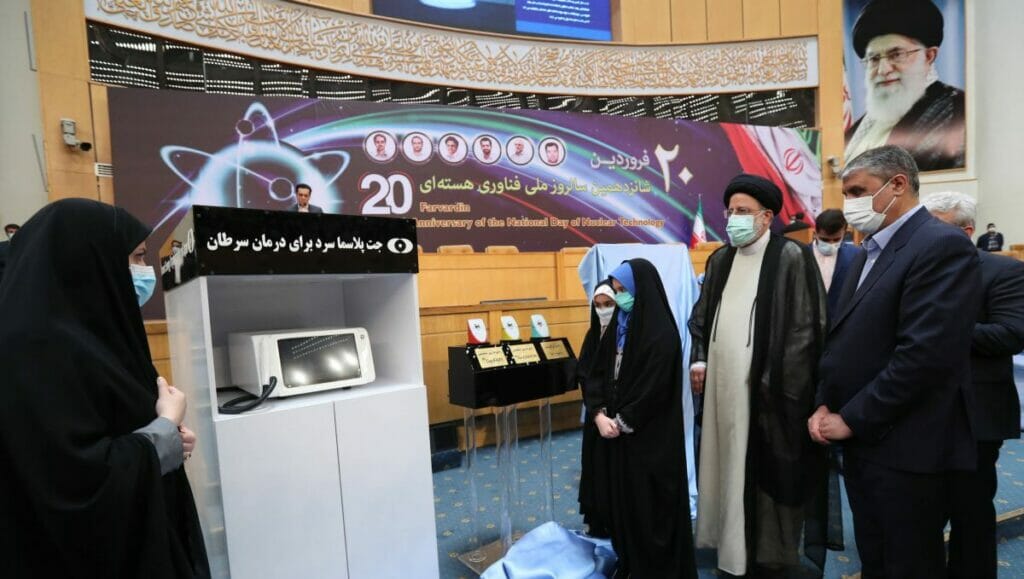 Irans Präsident Raisi begeht den 16. Nationalen Tag der Nukleartechnologie
