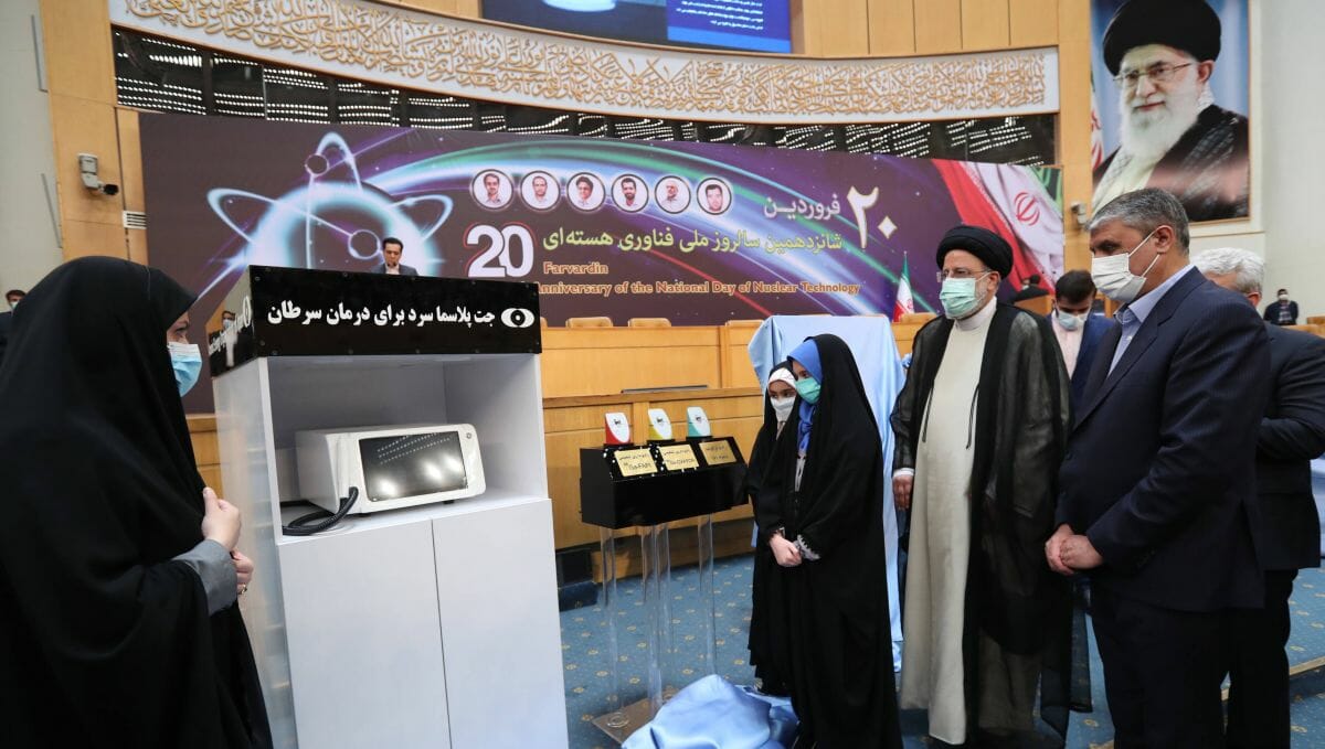 Irans Präsident Raisi begeht den 16. Nationalen Tag der Nukleartechnologie