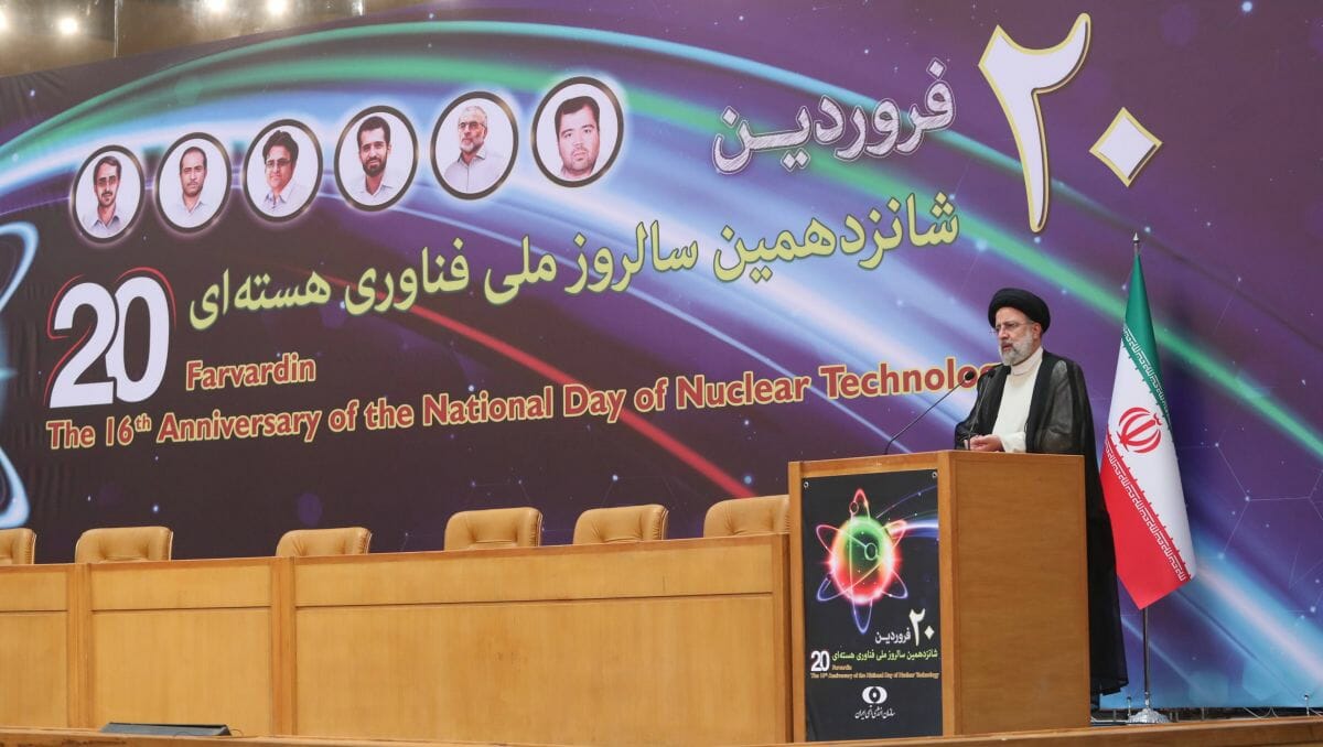 Irans Präsident Raisi begeht den 16. Nationalen Tag der Nukleartechnologie