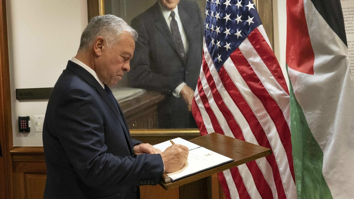 Jordaniens König Abdullah bei seinem letzten USA-Besuch