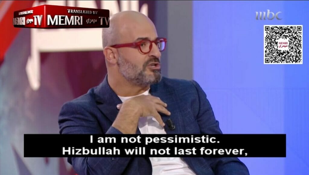 Der libanesische Journalist Nadim Koteich