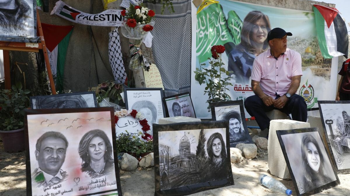 Die Journalistin Shireen Abu akleh wurde zu einer Ikone der palästinensischen Propaganda