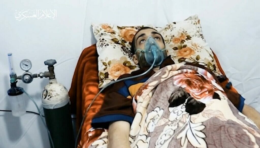 Von der Hamas veröffentlichtes Bild der israelischen Geisel Hisham al-Sayed