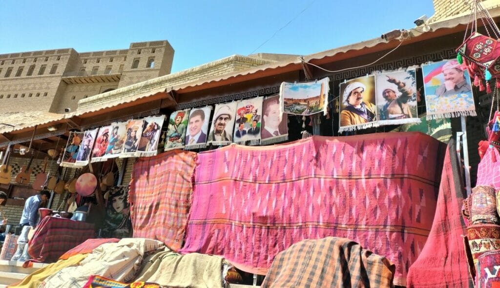 Bilder des Barzani-Clans in Irakisch-Kurdistan