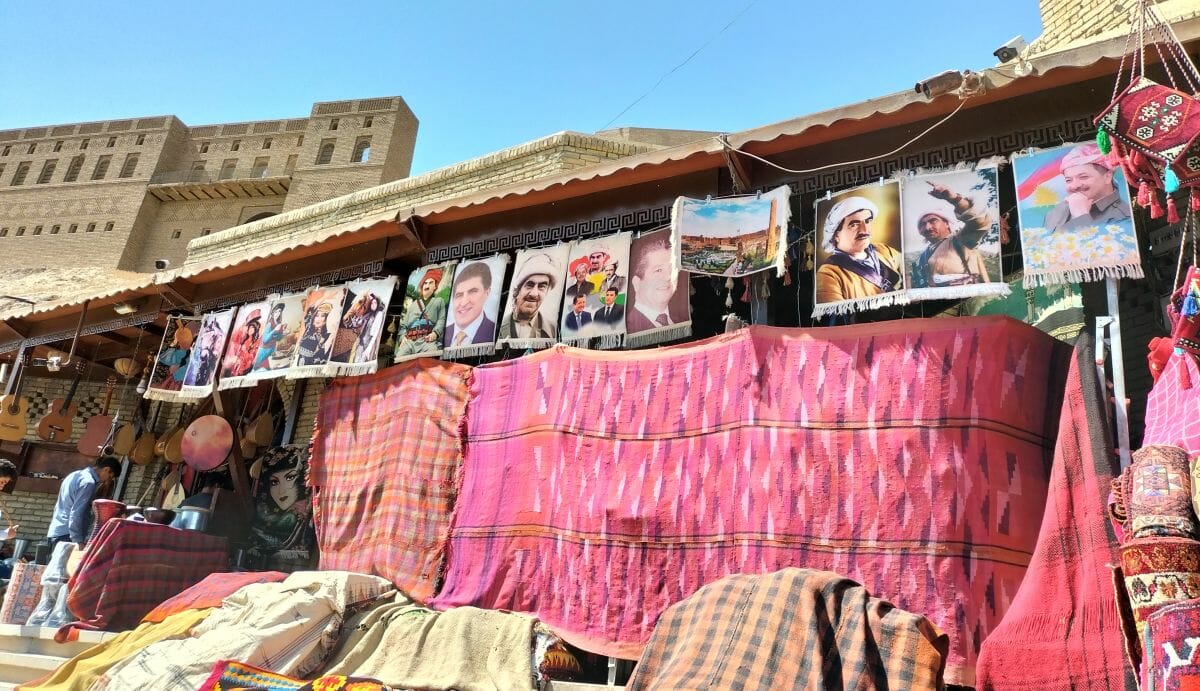 Bilder des Barzani-Clans in Irakisch-Kurdistan