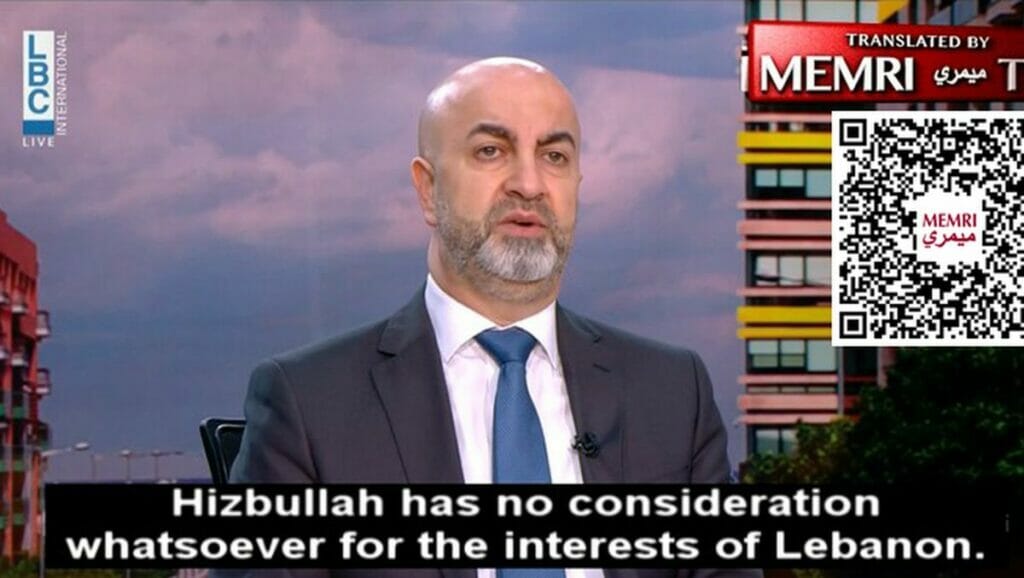 Der libanesische Journalist Tony Abi Najem