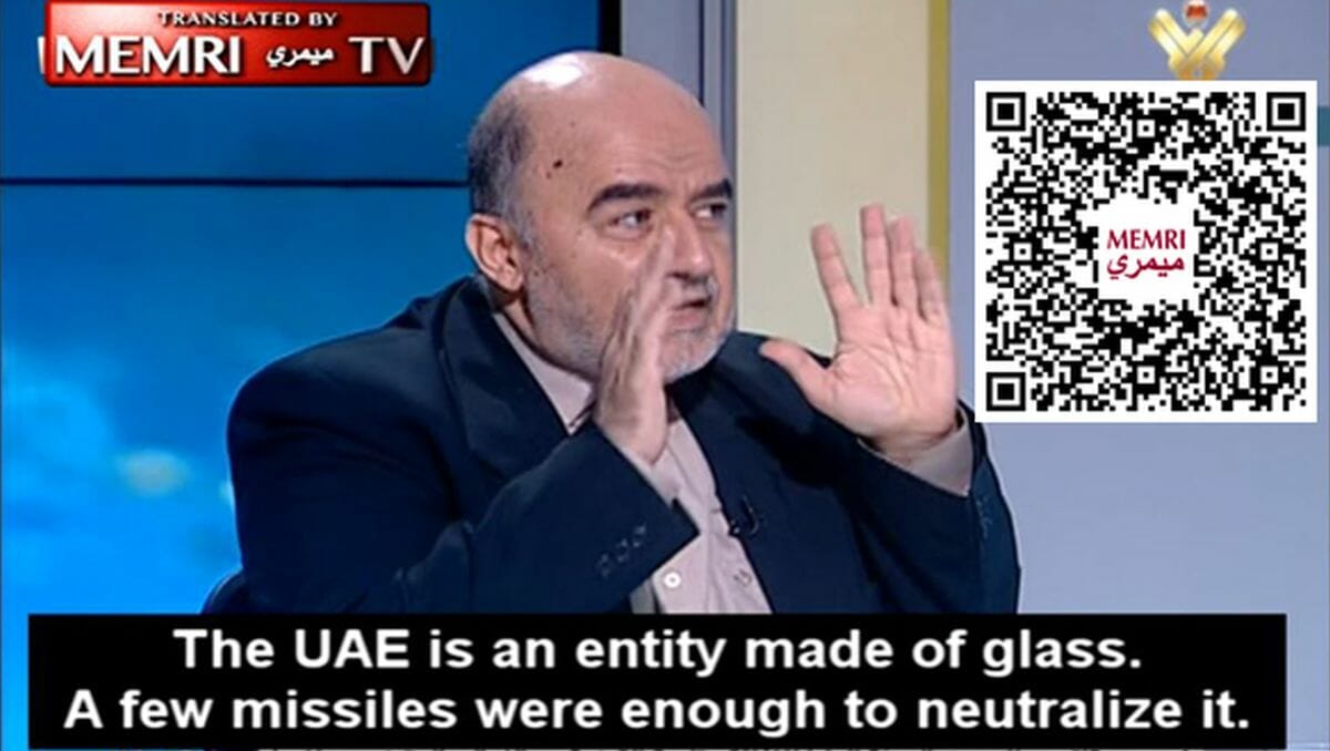 Der libanesische Politikanalyst Ali Haidar