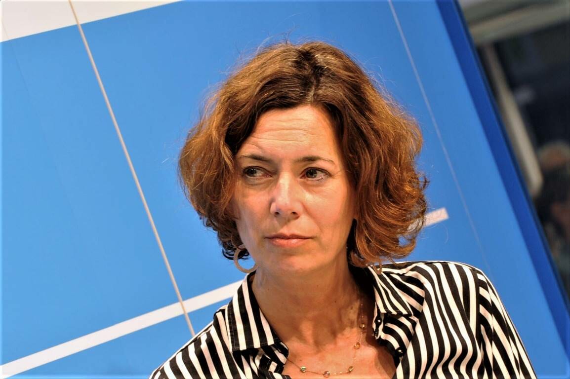Die Schriftstellerin Eva Menasse. (© imago-images/Manfred Segerer)