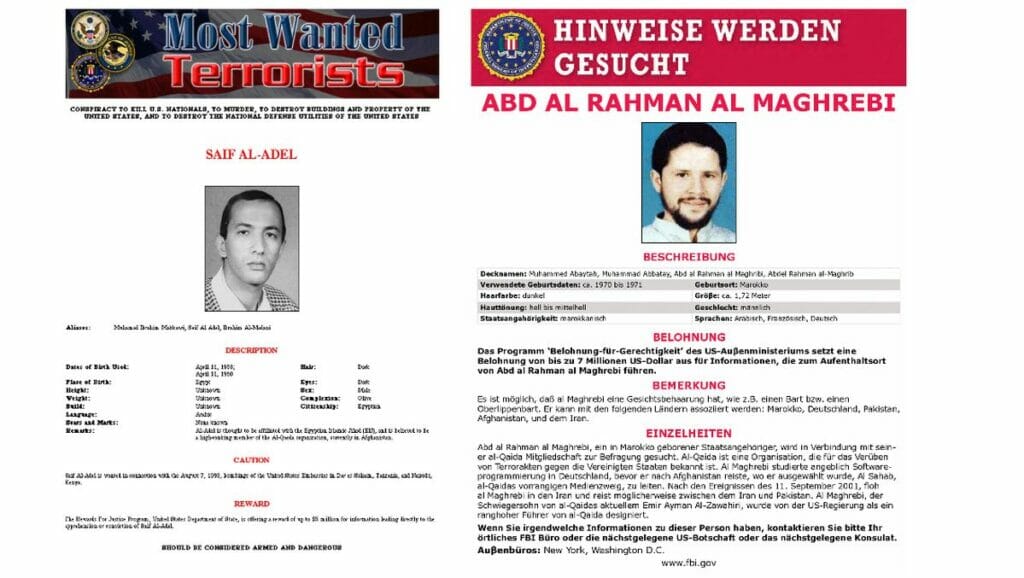 Zwei als mögliche neue Führer der Organisation genannte Al-Qaida-Mitgleider