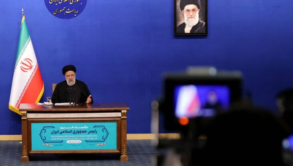 Der iranische Präsident Ebrahim Raisi