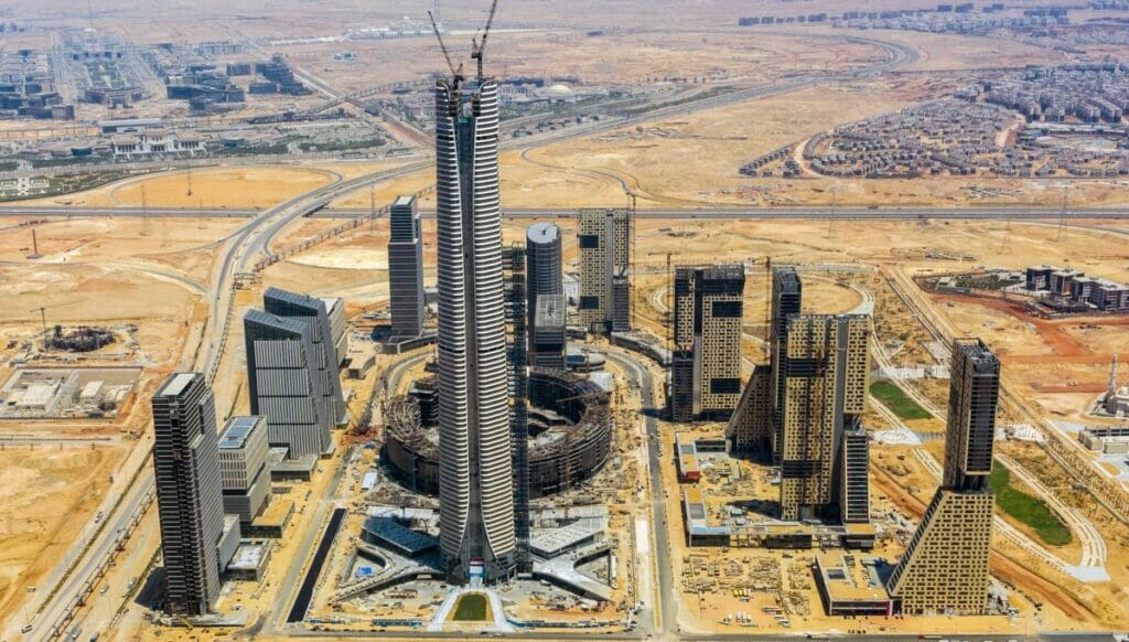Die neue, als „New Administrative Capital“ bekannte Hauptstadt Ägyptens