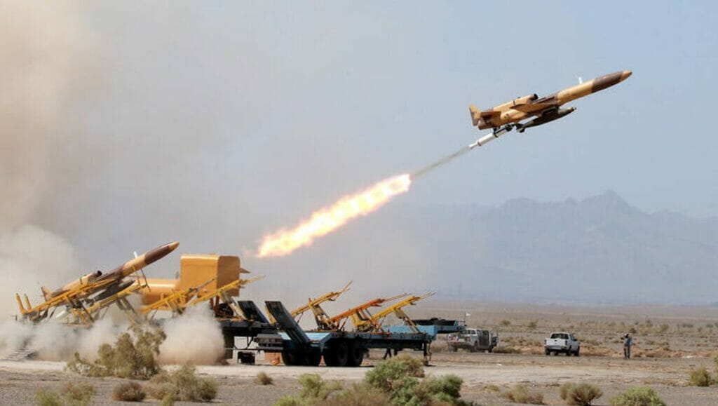 Abschuss einer iranischen Militärdrohne