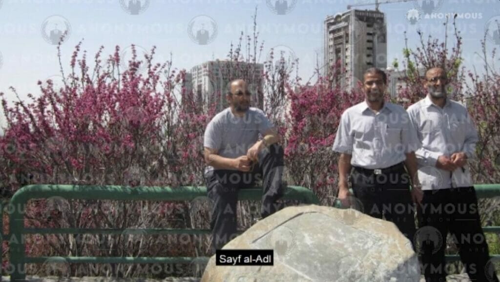 Die drei Al-Qaida-Führer Saif al Adel, Abu Muhammad al Masri und Abu Abu al Khayr al Masri in Teheran