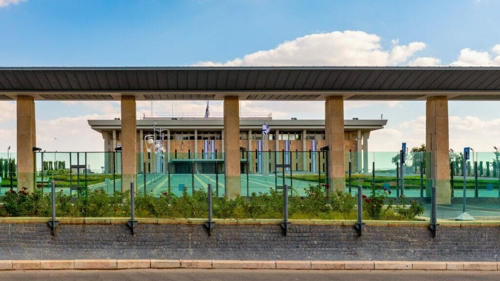 Symbol für Israels robuste Demokratie: die Knesset