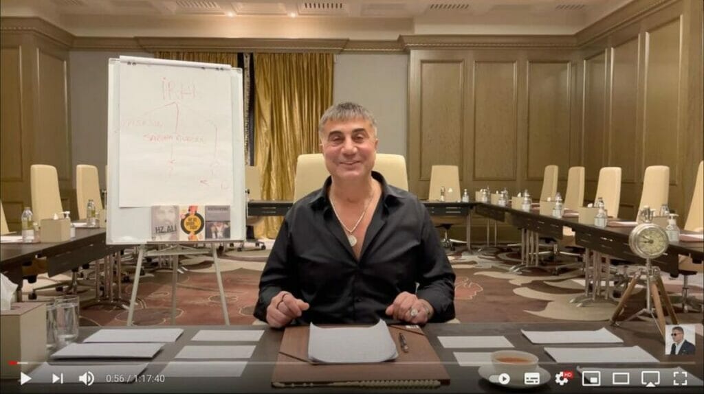 Der türkische Mafiaboss Sedat Peker