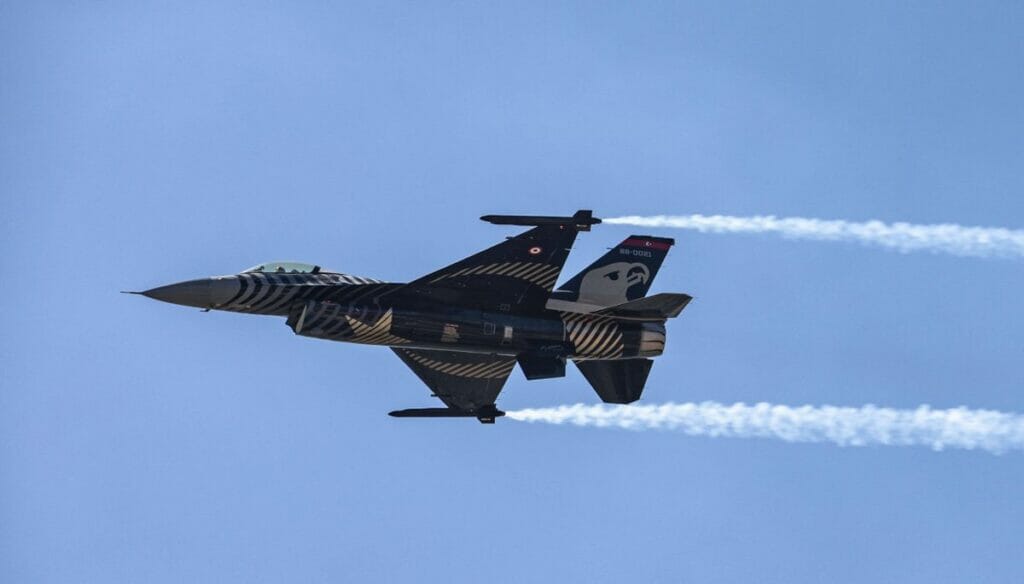 Türkischer F-16-Kampjet