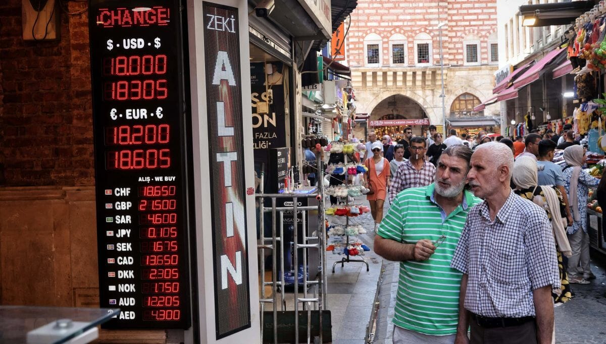 Die Inflation in der Türkei ist so hoch wie seit 1988 nicht mehr