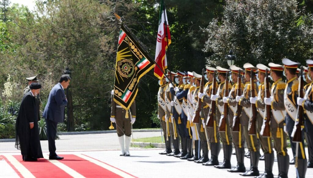 Der venezolanische Präsident Nicolás Maduro auf Staatsbesuch im Iran