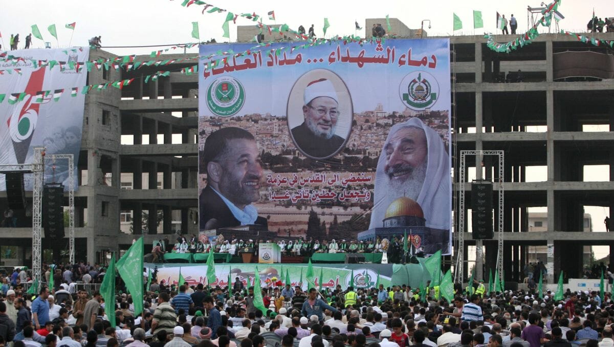 Auch der palästinenische Zweig der Muslimbruderschaft, die Hamas, trauert um Yusuf Al-Qaradawi