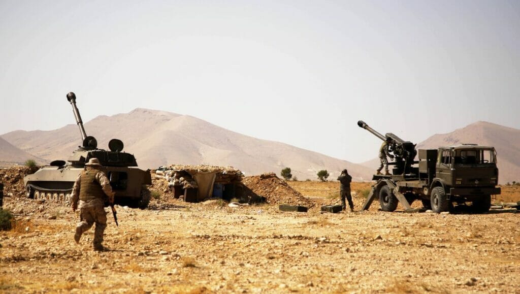 Kämpfer der libanesischen Hisbollah in Syrien