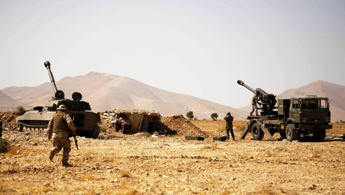 Kämpfer der libanesischen Hisbollah in Syrien
