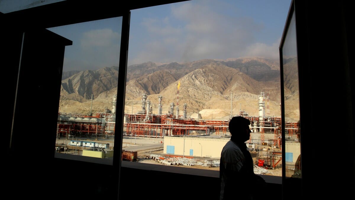 Das south-Pars-Ölfeld im Iran