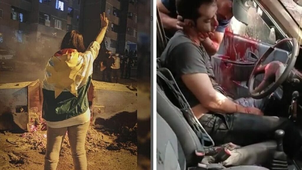 Die iranischen sicherheitskräfte gehen brutal gegen die Proteste in Sanandaj vor