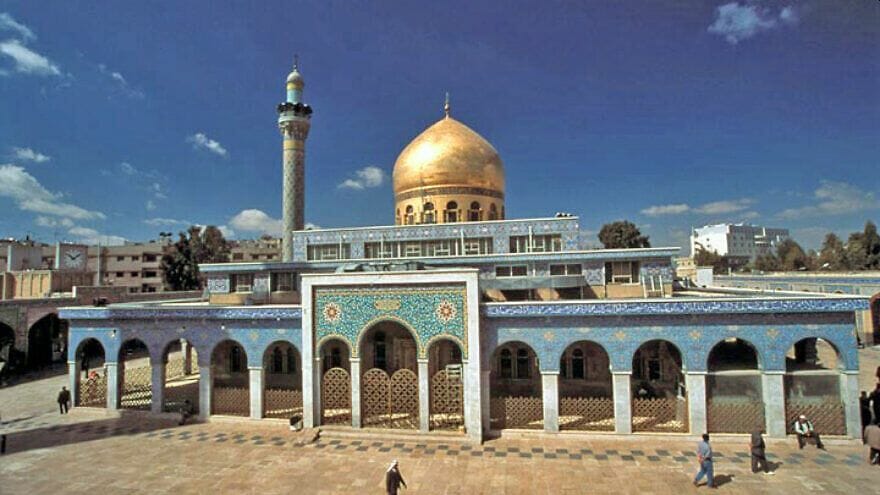 Der Sayyidah-Zaynab-Schrein südlich von Damaskus