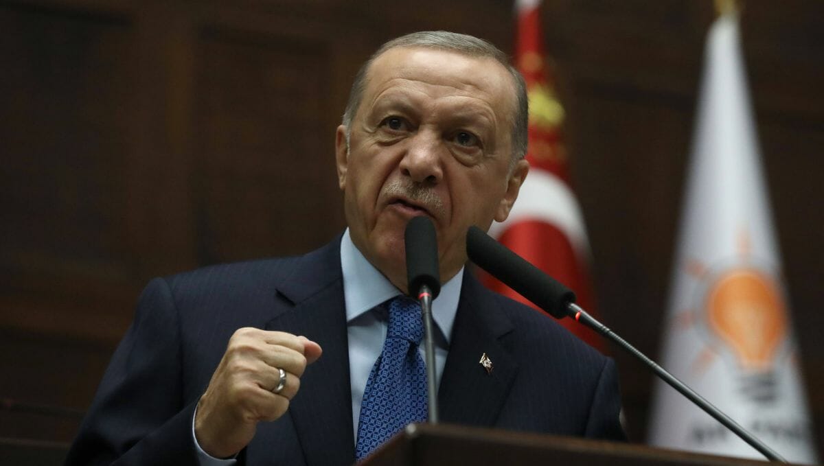 Erdogan hält Rede im türkischen Parlament