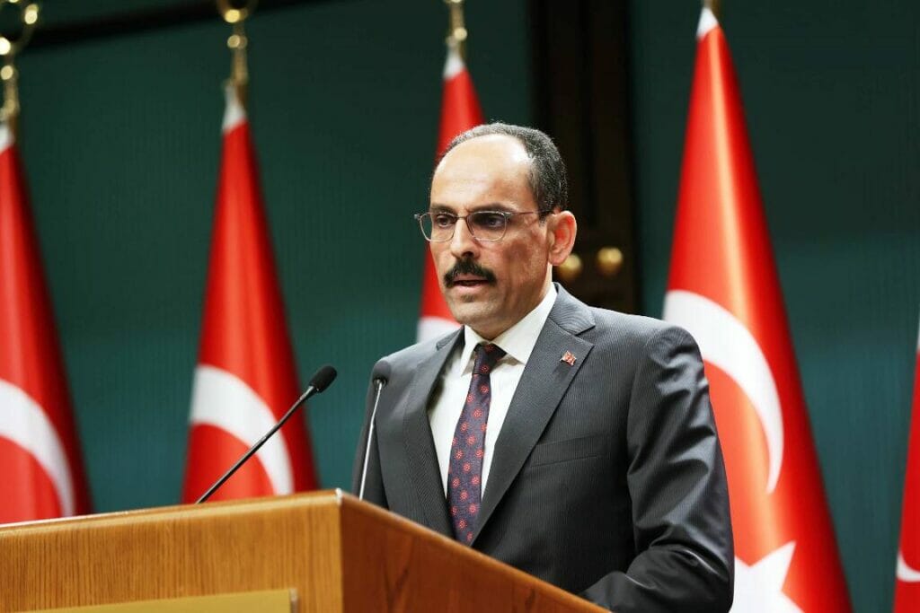 Laut Ibrahim Kalin, dem Sprecher des türkischen Präsidenten, könne eine türkische Invasion in Syrien »jeden Moment« beginnen. (© imago images/Xinhua)