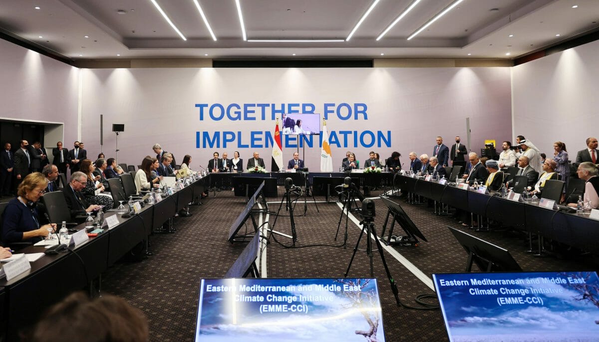 Treffen der Eastern Mediterranean and Middle East Climate Change Initiative auf dem Klimagipfel in Ägypten