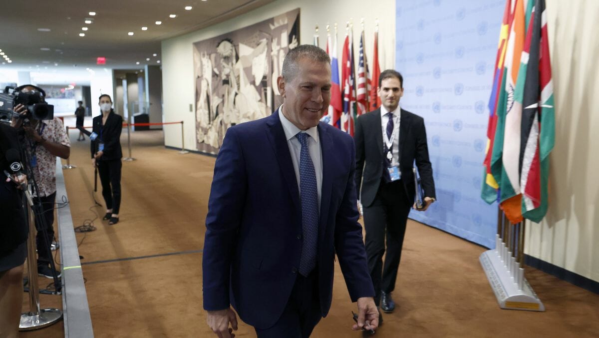 Israels Botschafter bei den Vereinten Nationen, Gilad Erdan