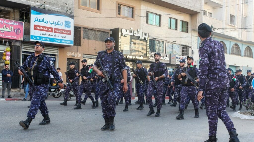 Sicherheitskräfte der Hamas in Gaza