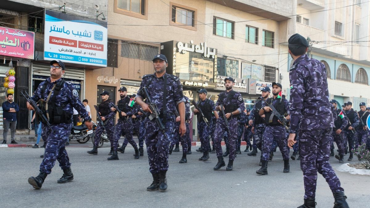 Sicherheitskräfte der Hamas in Gaza