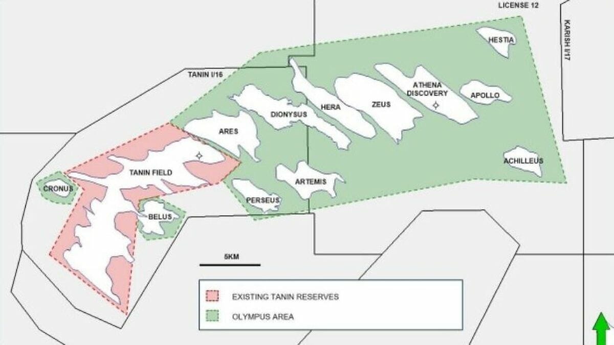 Erdgas: Das „Olympus-Gebiet“ in Israels Ausschließlicher Wirtschaftszone