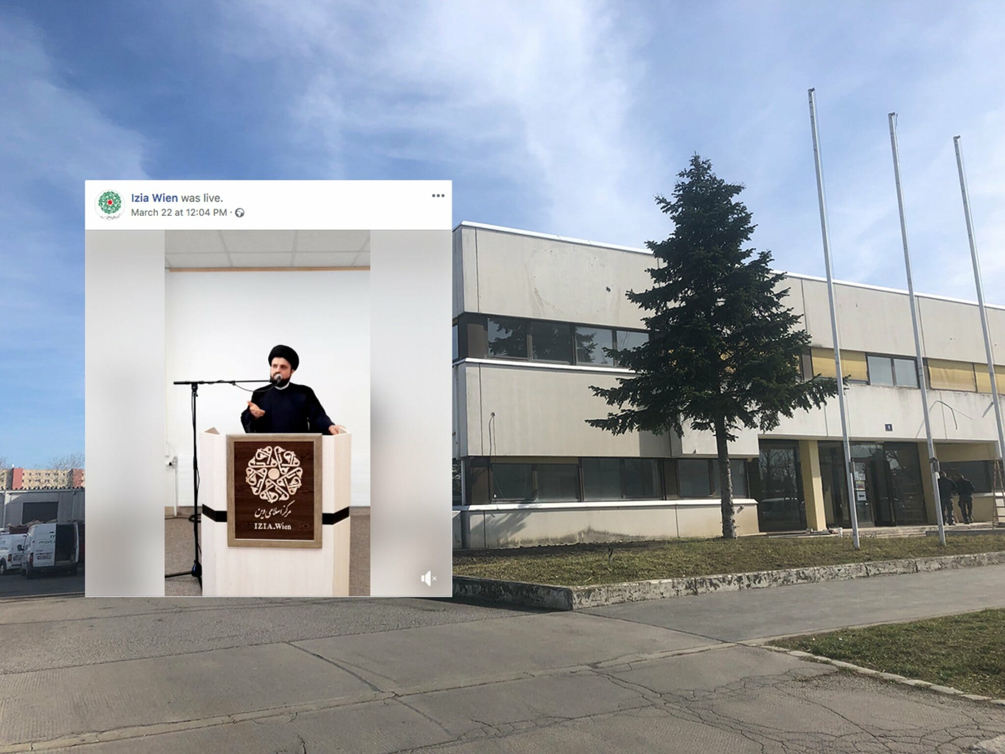 Das Islamische Zentrum Imam Ali (IZIA) in Wien Floridsdorf