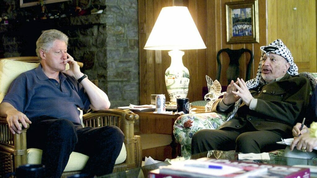 Sagte in Camp David zu allen Vorschlägen nein: Yassir Arafat