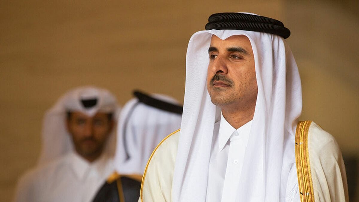 Der Emir von Katar, Scheich Tamim bin Hamad Al Thani.