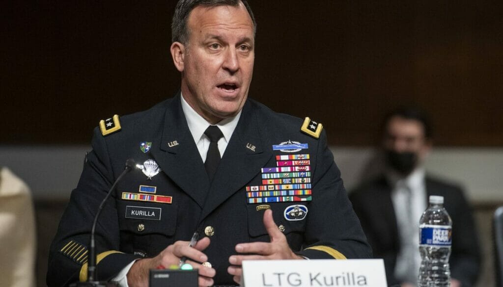Der Leiter des US-Zentralkommandos (CENTCOM), Michael Kurilla