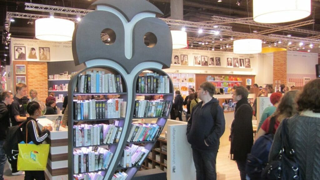 Der Stand des Ullstein-Verlags auf der Frankfurter Buchmesse