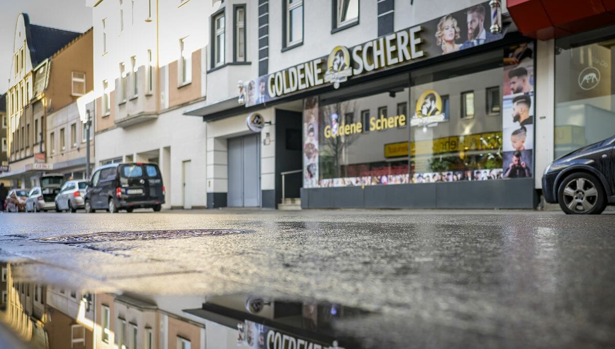 In diesem Haus in Castrop-Rauxel wurden die beiden terrorverdächtigen Iraner in Gewahrsam genommen