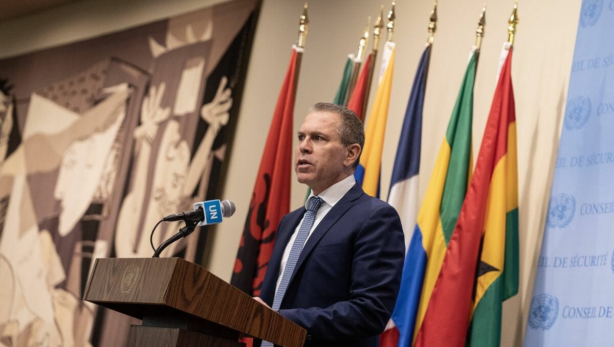 Gilad Erdan: Über Nacht muss Weltfrieden ausgebrochen sein