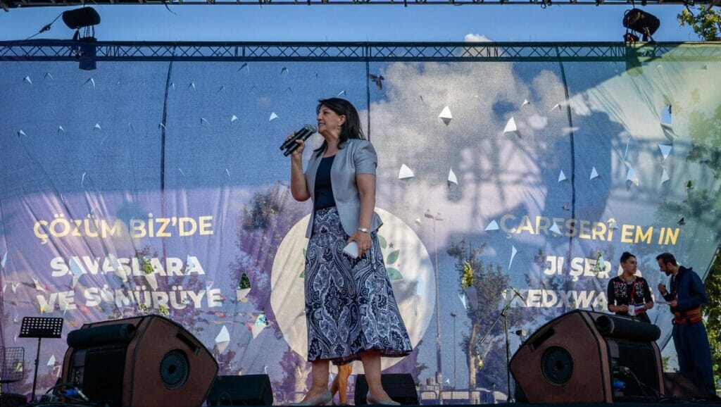 Die Co-Vorsitzende der HDP, Pervin Buldan