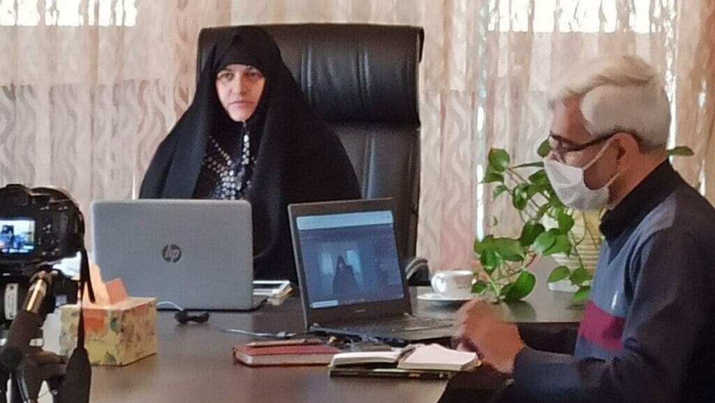 Die Frau des iranischen Präsidenten, Jamileh Alamolhoda