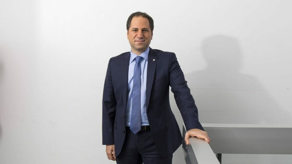 Der libanesische Abgeordnete und Vorsitzende der der Kataeb-Partei, Samy Gemayel